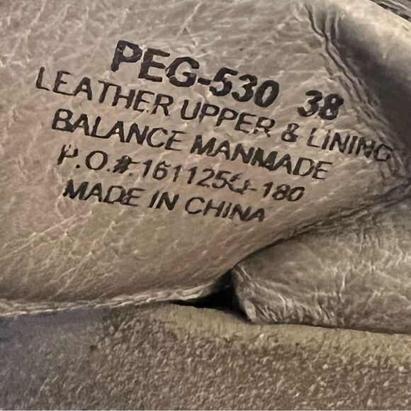 Alegria PEG-530 Black Leather Sparkle Velcro Strap Sandals Sz 38 = Women’s 7.5/8 - Picture 11 of 13